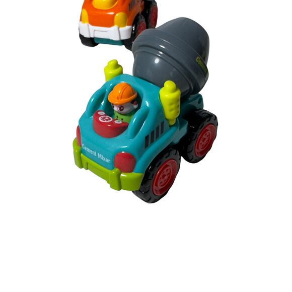 Mini Construction Vehicles Lot Of 6 Huile Toys - Picture 8 of 10